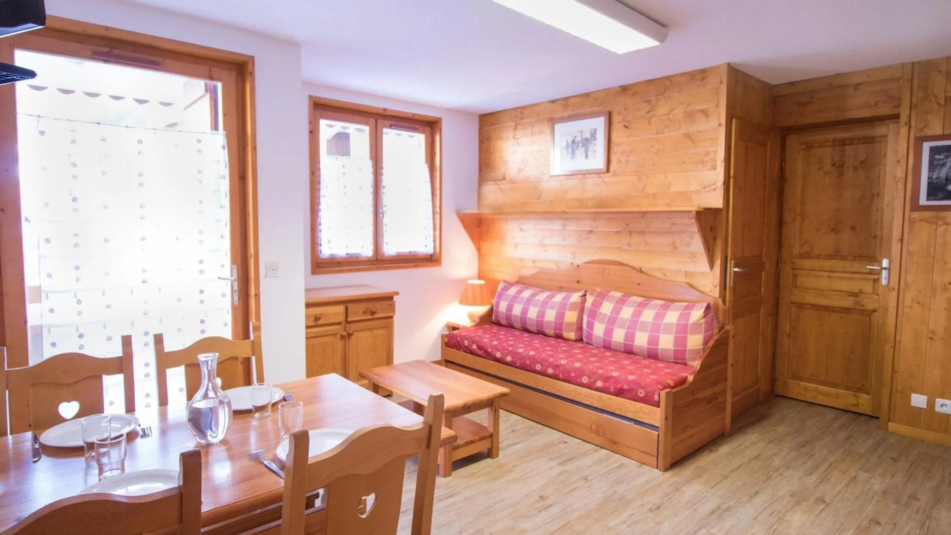 Appartement Renove 4 Pers A Aussois, Terrasse - Fr-1-508B-12